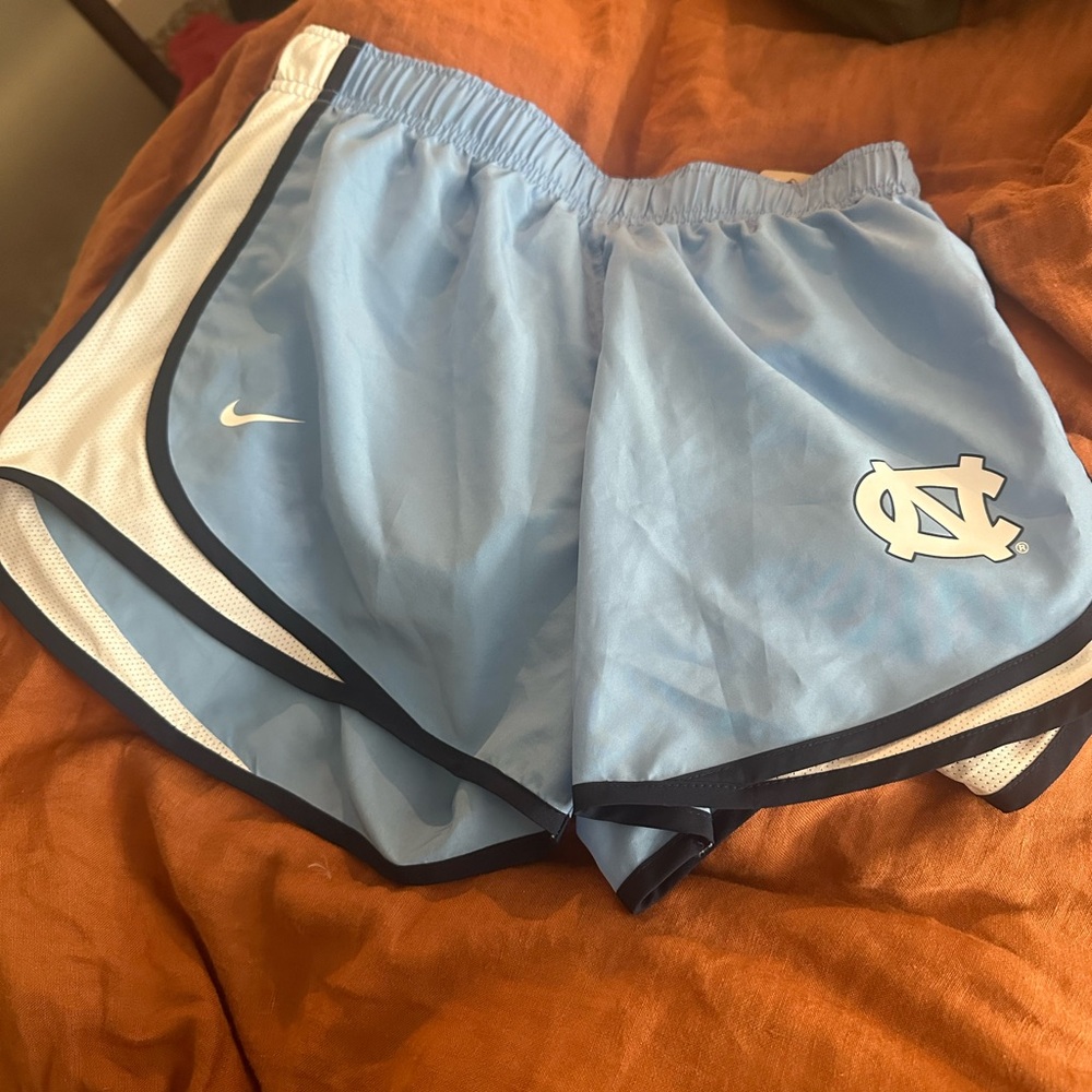 Like new Nike Dri Fit UNC running shorts